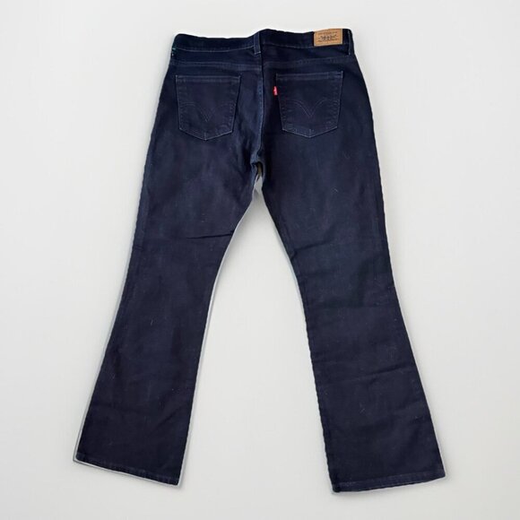Levi’s 515 Bootcut Jeans Womens Size 8S Black Denim 052176086357 Cotton Spandex - Picture 4 of 6
